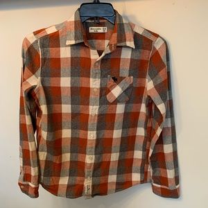 Kids Flannel Button Down